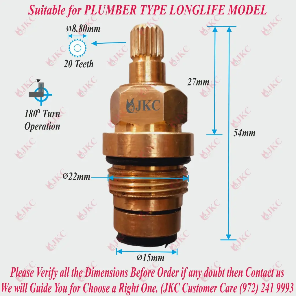 1046 - Plumber Longlife Tap Spindle 2.webp