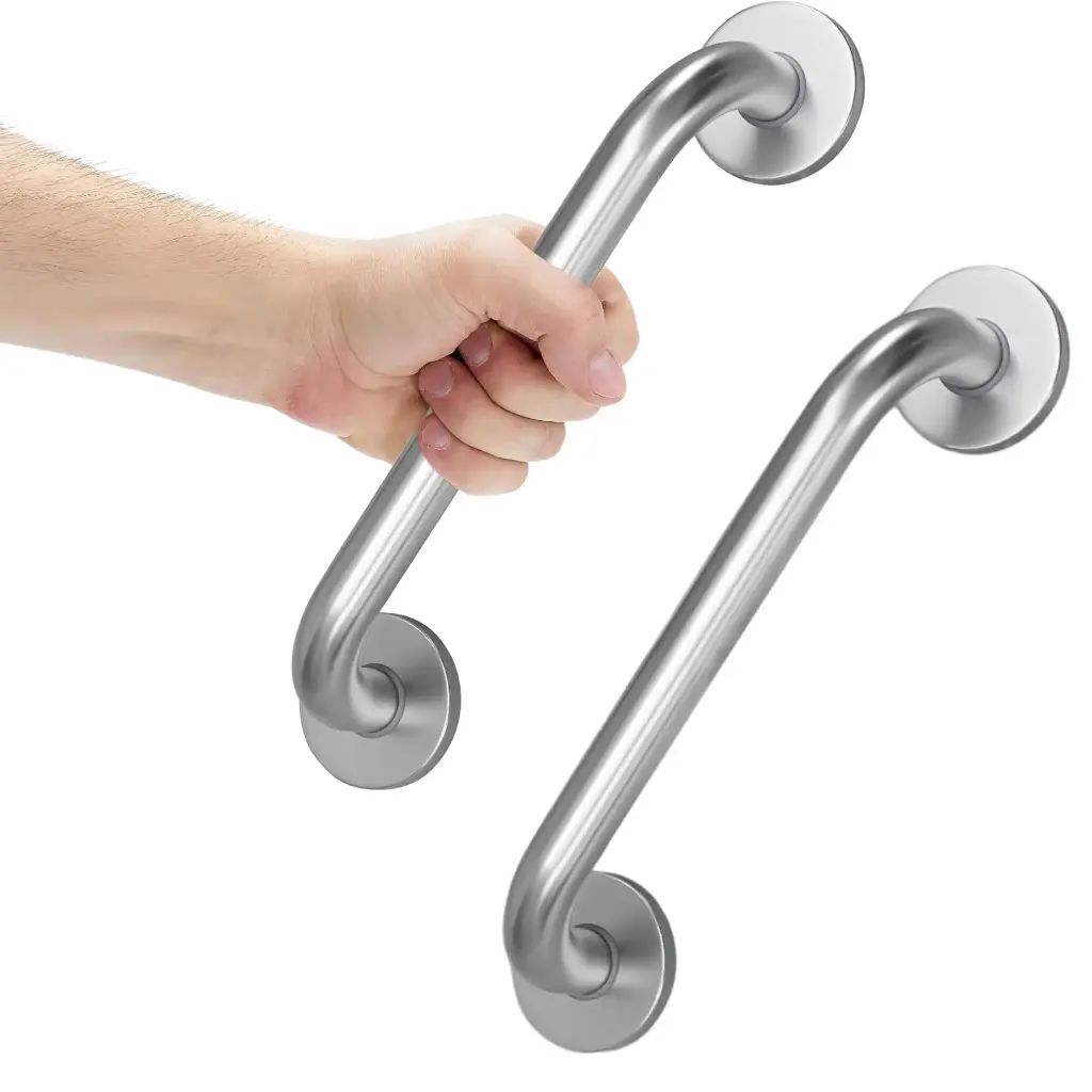 [JKCGRABBAR_18INCH] JKC 304 Stainless Steel Grab Bar for Bathroom Fittings - 22x450mm (1.5')